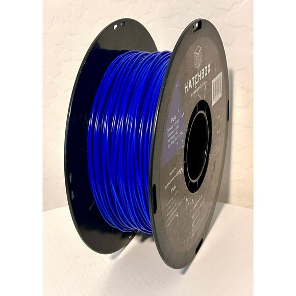 Hatchbox 3D Printer Filament Blue - Picture 3 of 4